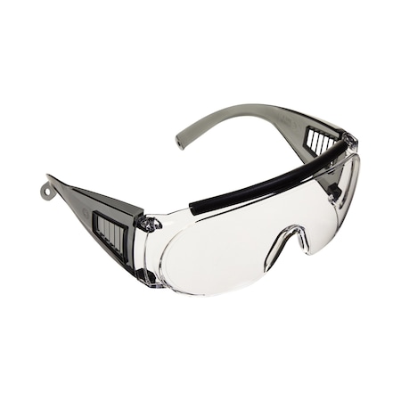 Allen Co Safety Glasses - Ballistic Eye Protection for Men and Women - ANSI Z87.1 Impact Resistance - Clear 2169